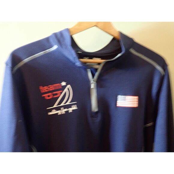Under Armor Sailing for Gold Rio 2026 XL Jacket Sweatshirt Athletic Sports Blue - Picture 3 of 8
